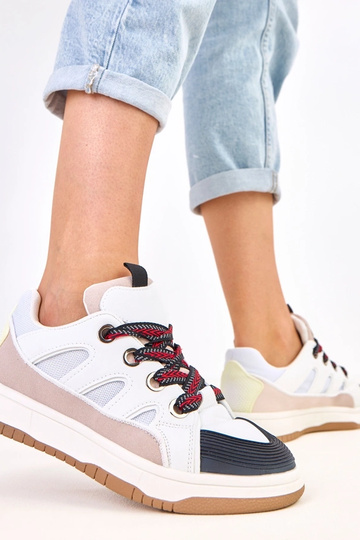 Zapatillas deportivas negras con cordones gruesos, Neolis 2