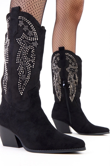 Botas vaqueras negras de... 2