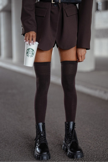 ZakolanóAki Femenino BaAełniane Suavemente CzekoladoAe