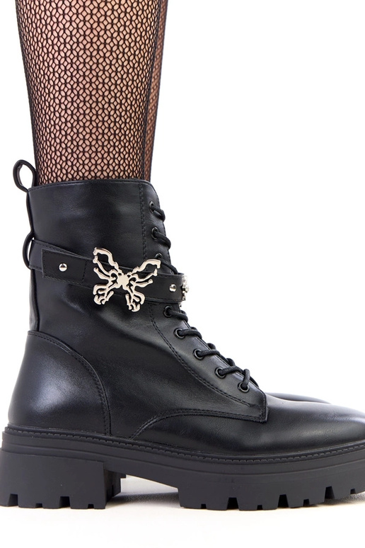 Botas de senderismo negras con...