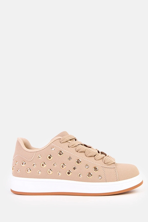 Zapatillas deportivas marrones sobre...