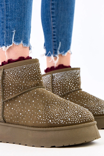 Botas de nieve verdes con... 2