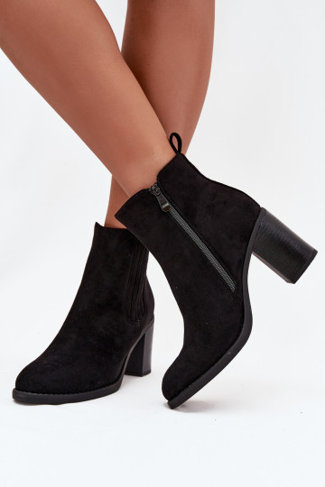 calentamiento Botas de mujer Activado SłupkoAym Obcasie de color negro Brevina 2