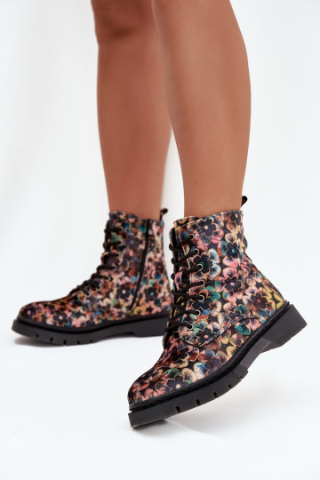 Botas de mujer calentamiento con flores Artiker 57C1050 Colores diferentes