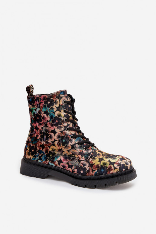 Botas de mujer calentamiento con flores Artiker 57C1050 Colores diferentes