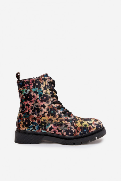 Botas de mujer calentamiento con flores Artiker 57C1050 Colores diferentes