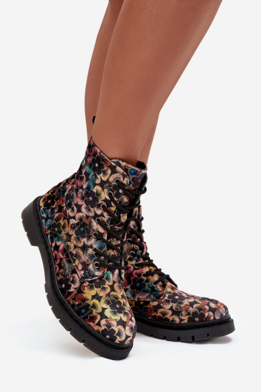 Botas de mujer calentamiento con flores Artiker 57C1050 Colores diferentes