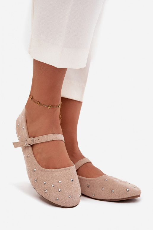 Bailarinas decoradas de mujer con tiras color rosa Olivisse Bailarinas decoradas de mujer con tiras color rosa Olivisse