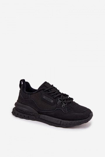 zapatillas Tiene quesculino calentamiento SS174411 HI-POLY SYSTEM de color negro
