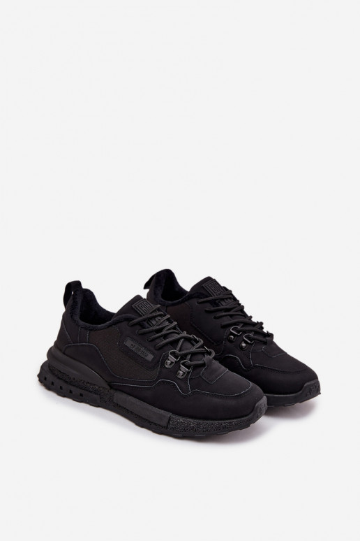 zapatillas Tiene quesculino calentamiento SS174411 HI-POLY SYSTEM de color negro