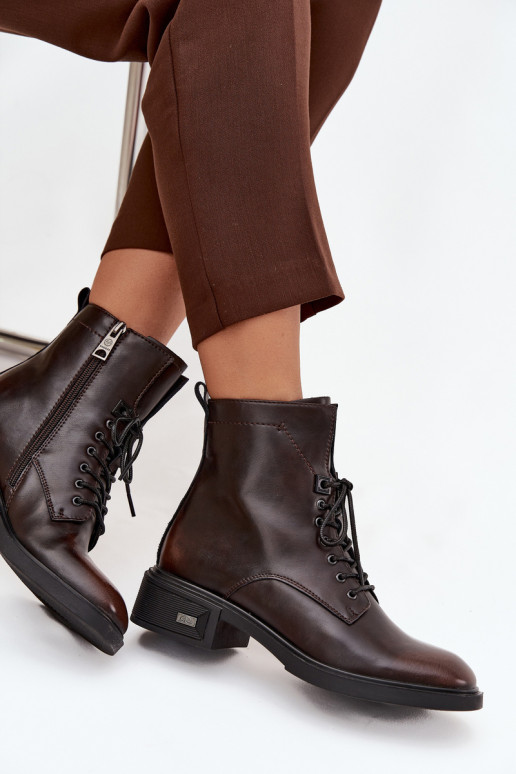 Botas de mujerActivadoturalnej Skóry En un tacón bajo calentamiento Vinceza 39955 CzekoladoAe Botas de mujerActivadoturalnej Skóry En un tacón bajo calentamiento Vinceza 39955 CzekoladoAe