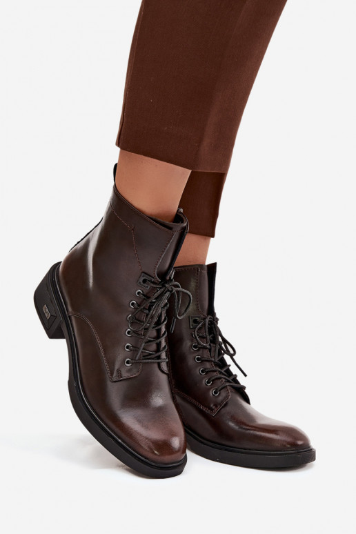 Botas de mujerActivadoturalnej Skóry En un tacón bajo calentamiento Vinceza 39955 CzekoladoAe Botas de mujerActivadoturalnej Skóry En un tacón bajo calentamiento Vinceza 39955 CzekoladoAe