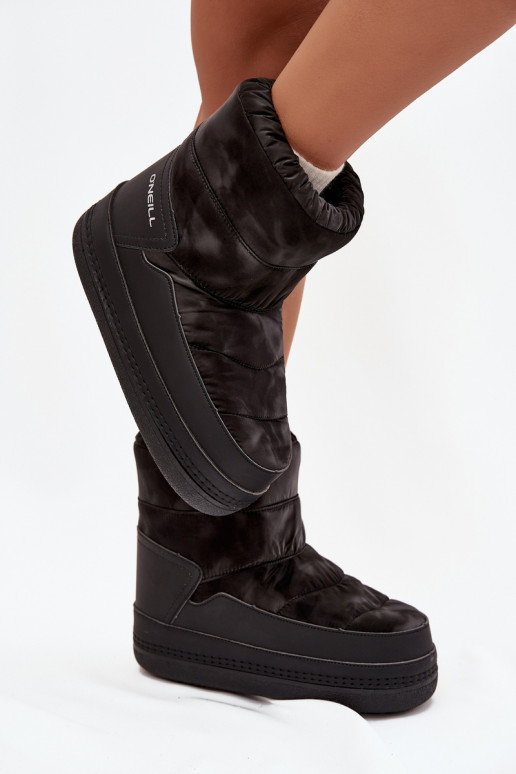 Botas de nieve Femenino O'NEILL LISA CHELSEA ENOMEN MID 90253013.11A de color negro