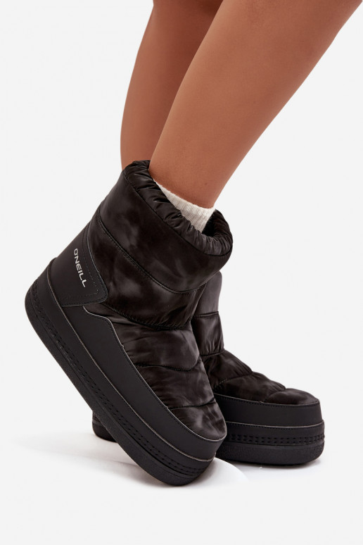 Botas de nieve Femenino O'NEILL LISA CHELSEA ENOMEN MID 90253013.11A de color negro