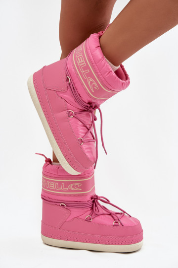 Botas de nieve Femenino con detalles elegantes O'NEILL LISA ENOMEN HIGH 90253012.01U color rosa