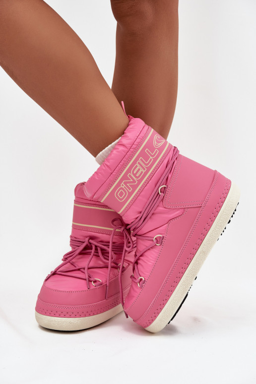 Botas de nieve Femenino con detalles elegantes O'NEILL LISA ENOMEN HIGH 90253012.01U color rosa