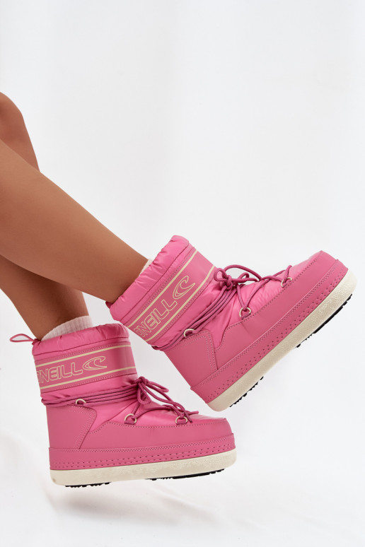 Botas de nieve Femenino con detalles elegantes O'NEILL LISA ENOMEN HIGH 90253012.01U color rosa