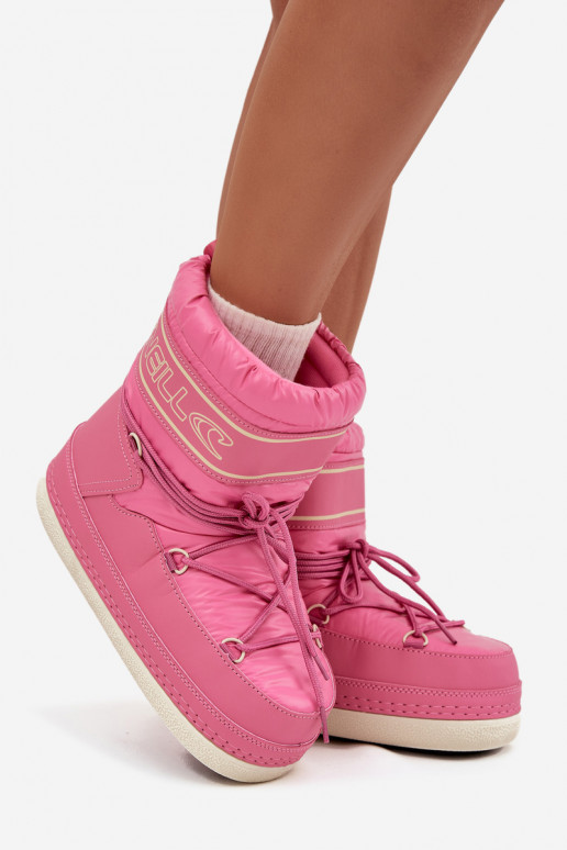 Botas de nieve Femenino con detalles elegantes O'NEILL LISA ENOMEN HIGH 90253012.01U color rosa