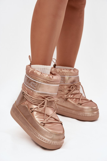 Botas de nieve Femenino con detalles elegantes O'NEILL LISA ENOMEN HIGH 90253012.99U color dorado