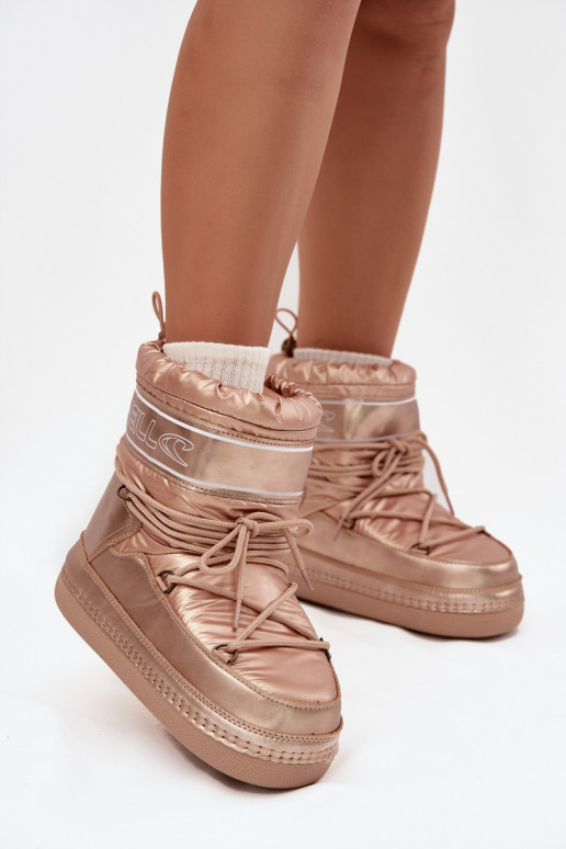 Botas de nieve Femenino con detalles elegantes O'NEILL LISA ENOMEN HIGH 90253012.99U color dorado