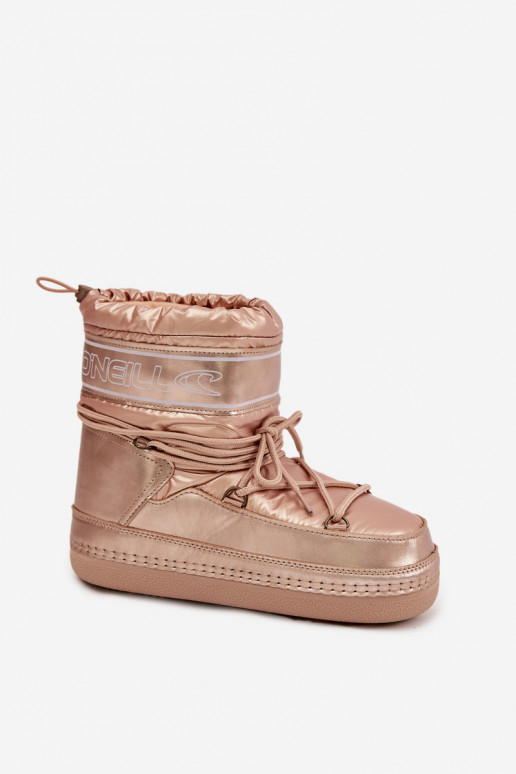 Botas de nieve Femenino con detalles elegantes O'NEILL LISA ENOMEN HIGH 90253012.99U color dorado