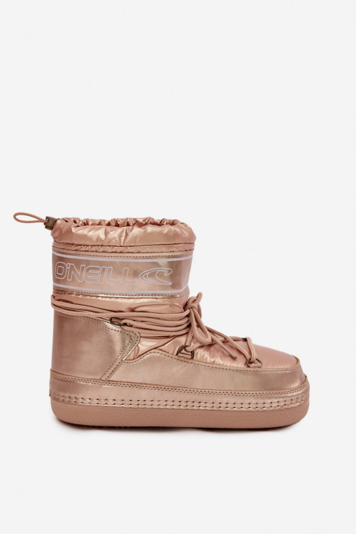 Botas de nieve Femenino con detalles elegantes O'NEILL LISA ENOMEN HIGH 90253012.99U color dorado