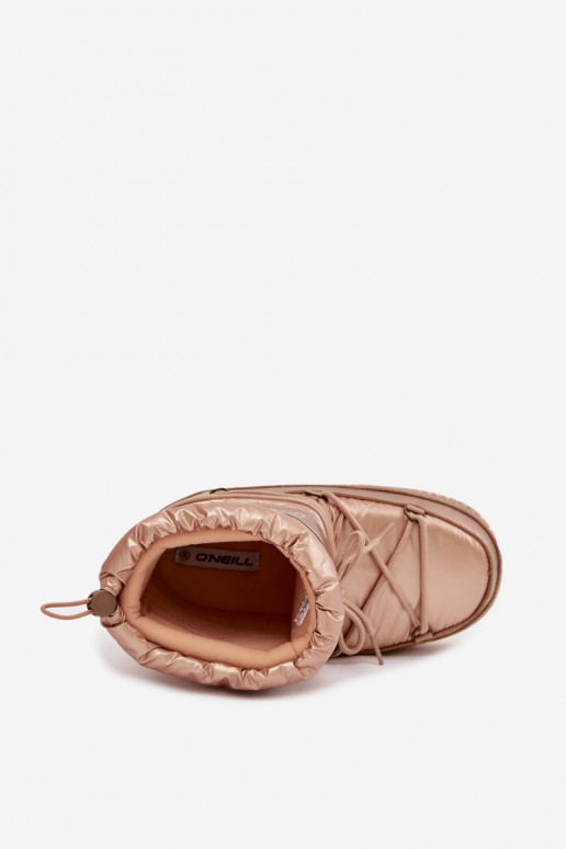 Botas de nieve Femenino con detalles elegantes O'NEILL LISA ENOMEN HIGH 90253012.99U color dorado