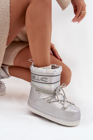 Botas de nieve Femenino con detalles elegantes O'NEILL LISA ENOMEN HIGH 90253012.99S color plata
