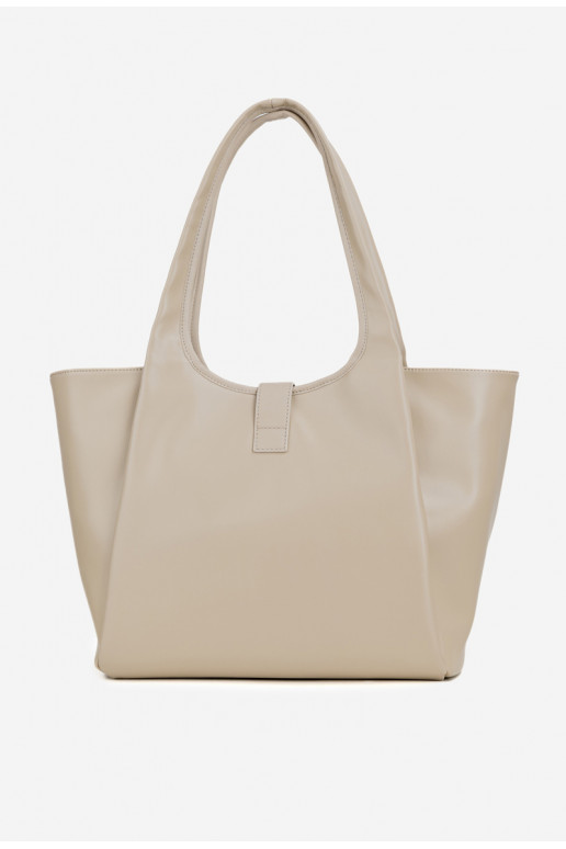Tiene queno Compradorka con hebillas NOBO BAG6010-015 Brillantementebeige Tiene queno Compradorka con hebillas NOBO BAG6010-015 Brillantementebeige