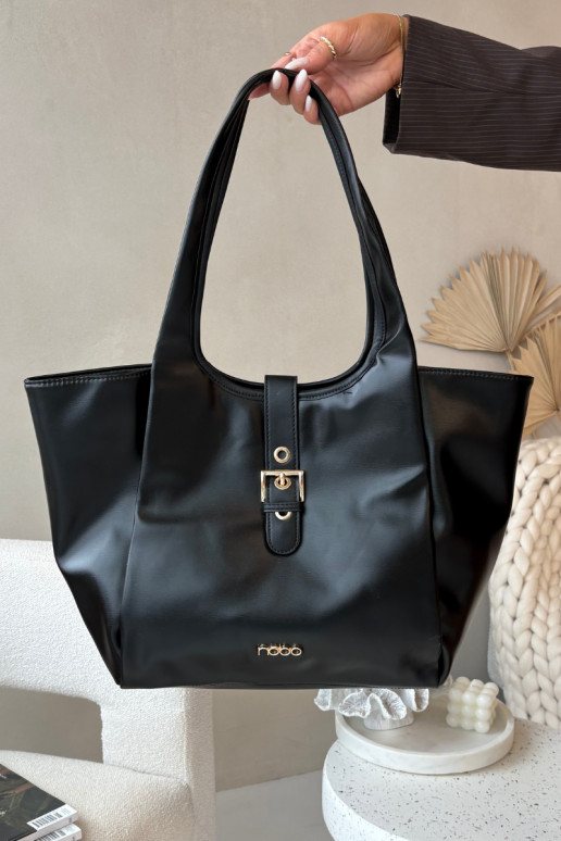 Tiene queno Compradorka con hebillas NOBO BAG6010-020 negro