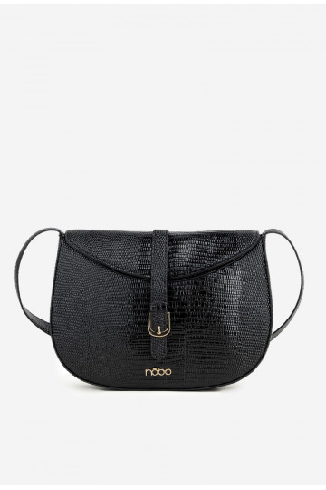 Tiene queno CarteroDrobnym Tłoczeniem NOBO BAG5780-M20 negro