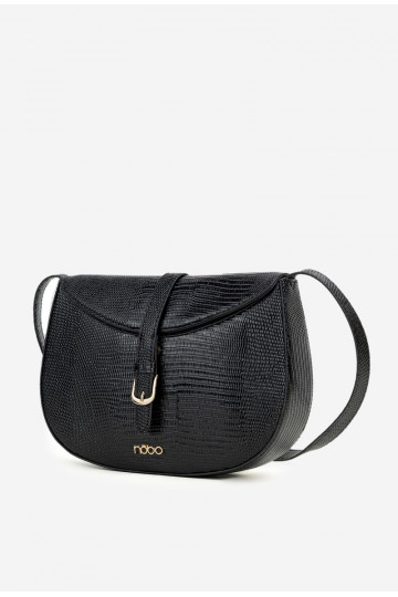 Tiene queno CarteroDrobnym Tłoczeniem NOBO BAG5780-M20 negro 2