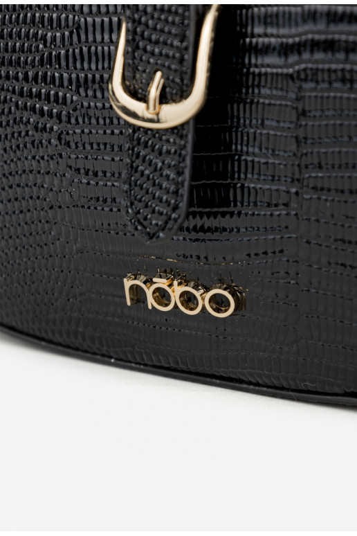 Tiene queno CarteroDrobnym Tłoczeniem NOBO BAG5780-M20 negro