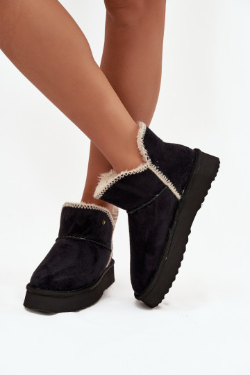 Botas de nieve Femenino con una plataforma ENrangler 20253093.25Y de color negro