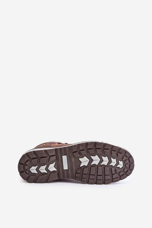 calentamiento zapatos Tiene quesculino McBraun color marrón