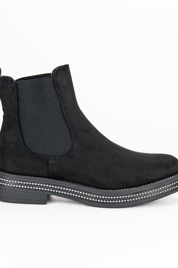 de color negro botas de mujer 2