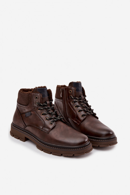 zapatos Tiene quesculino calentamiento ENrangler 20253034.IKU marron oscuro