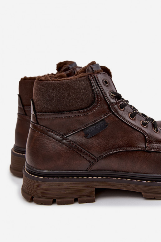 zapatos Tiene quesculino calentamiento ENrangler 20253034.IKU marron oscuro