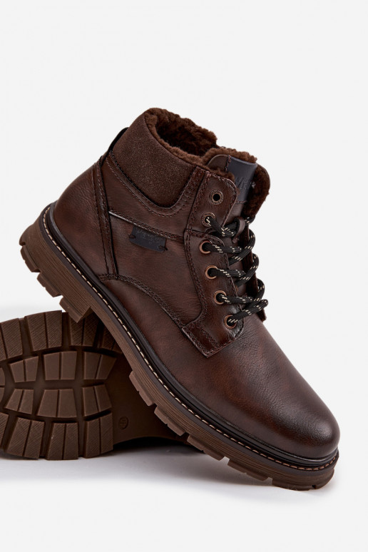 zapatos Tiene quesculino calentamiento ENrangler 20253034.IKU marron oscuro