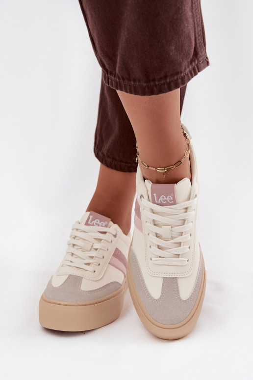 Zapatillas modelo zapatos. Femenino LEE AILANI ENOMEN LOEN 50253004.02A Zgaszona Biel Zapatillas modelo zapatos. Femenino LEE AILANI ENOMEN LOEN 50253004.02A Zgaszona Biel