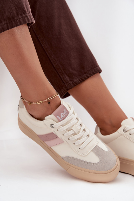 Zapatillas modelo zapatos. Femenino LEE AILANI ENOMEN LOEN 50253004.02A Zgaszona Biel Zapatillas modelo zapatos. Femenino LEE AILANI ENOMEN LOEN 50253004.02A Zgaszona Biel