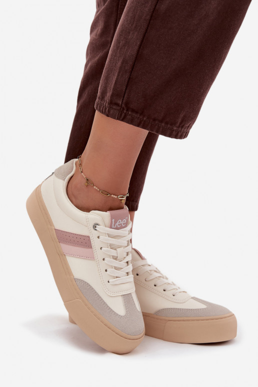 Zapatillas modelo zapatos. Femenino LEE AILANI ENOMEN LOEN 50253004.02A Zgaszona Biel Zapatillas modelo zapatos. Femenino LEE AILANI ENOMEN LOEN 50253004.02A Zgaszona Biel