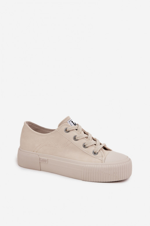 Zapatos de ocio con una plataforma LEE ISLA C ENOMEN LOEN 50253001.35E beige