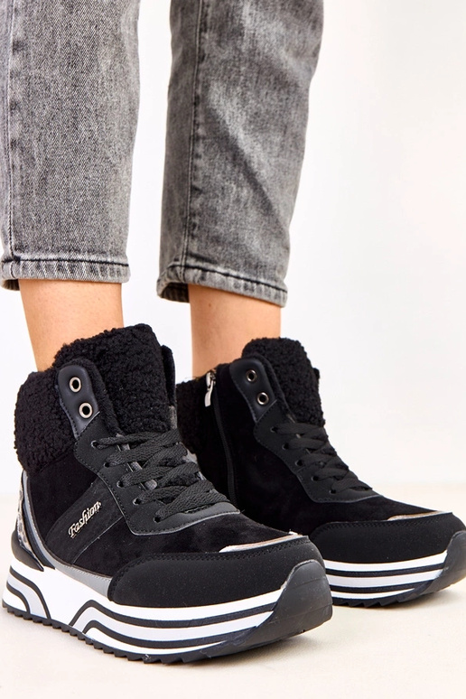 Zapatillas deportivas altas y cálidas... Zapatillas deportivas altas y cálidas...