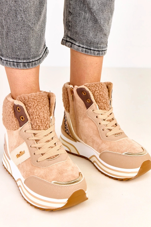 Zapatillas deportivas altas y cálidas... Zapatillas deportivas altas y cálidas...