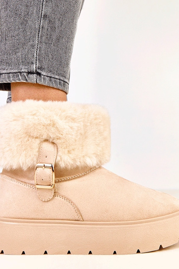 Botas de nieve color arena... 2