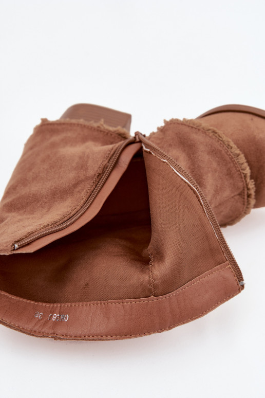 Botas de mujerENyAiniętą CholeAką color marrón Idalia