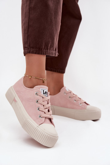 Zapatillas casuales con plataforma LEE ISLA C INOMEN LOIN 50253001.78E color rosa 2
