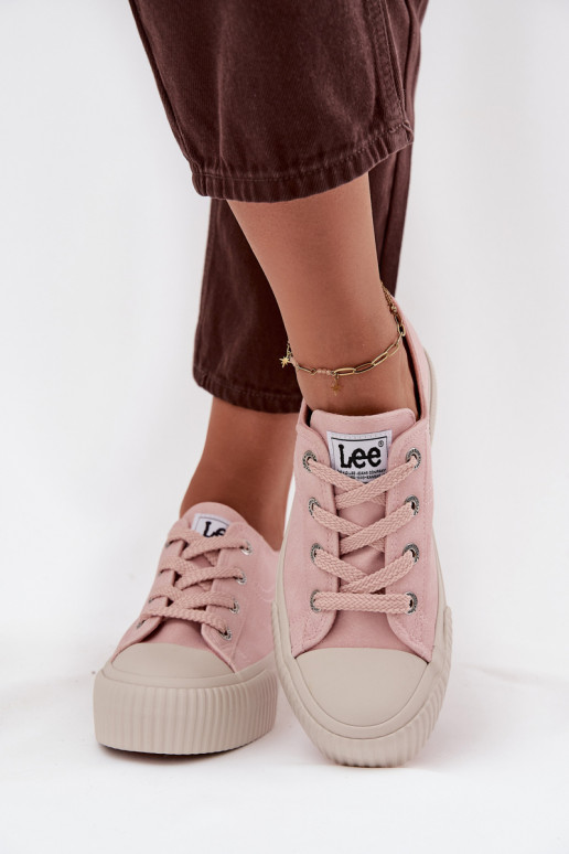Zapatos de ocio con una plataforma LEE ISLA C ENOMEN LOEN 50253001.78E color rosa