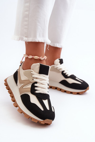 Zapatillas modelo zapatos. zapatillas Femenino de color negro Kalelia